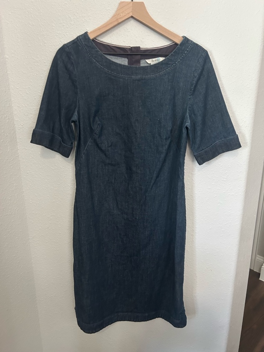 Boden Denim Dress Size 8 Tall/Long